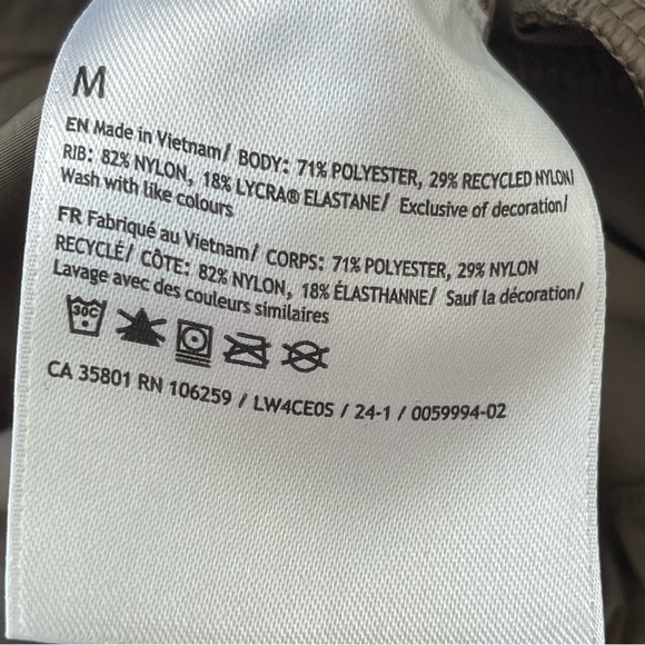 SOLD.  Lululemon Lightweight Hem-Cinch Bomber Jacket Nomad Size M - Picture 11 of 13